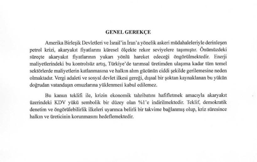 CHP'den Erdoğan'a 'Vergiyi yüzde 1'e indir' teklifi: Yoksa enflasyon uçacak - Resim : 1