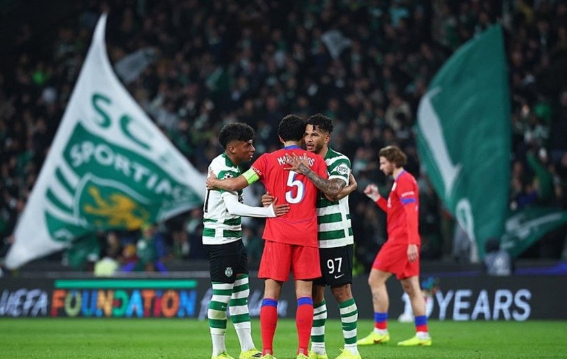 Kıran kırana geçen maçta Sporting, PSG'yi yenmeyi başardı - Resim : 1