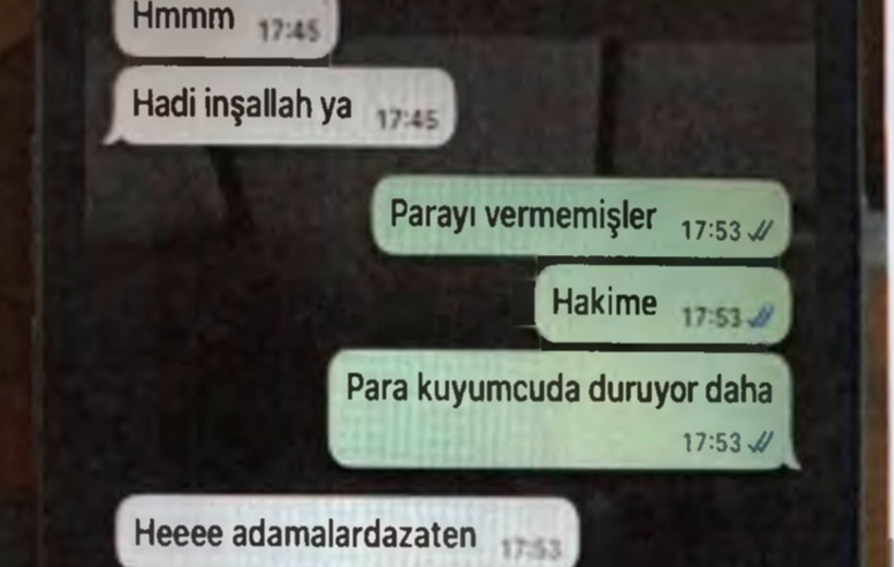 Adliyeyi karıştıran rüşvet mesajları: 'Hakime parayı veren geldi' - Resim : 3