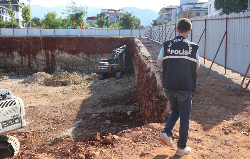 İş makinesinden indiği an sonu oldu: Denizli'de şantiyede kahreden ölüm - Resim : 2
