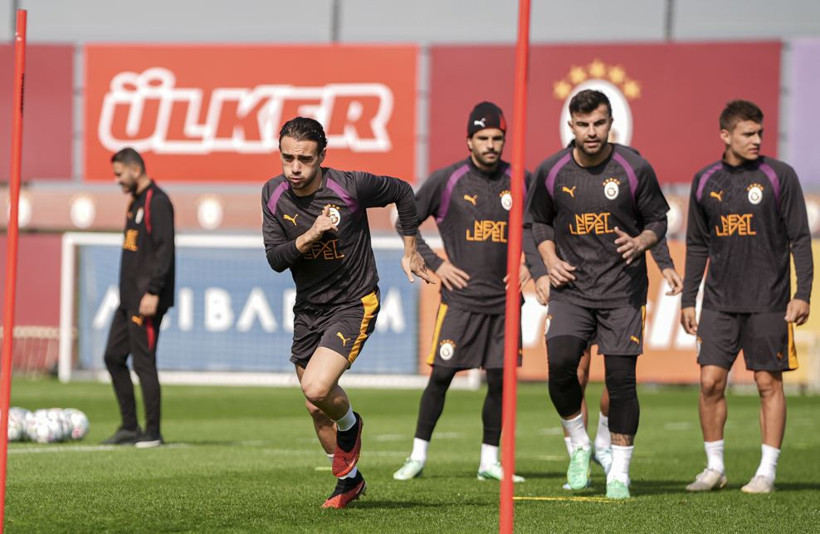 Galatasaray, Lille maçı öncesi son antrenmanını tamamladı - Resim : 1