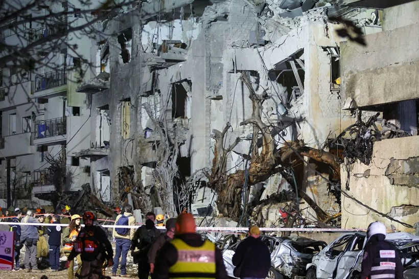 İsrail'deki yıkımın boyutu ortaya çıktı: Hiçbir yerde göremeyeceğiniz kareler - Resim: 9