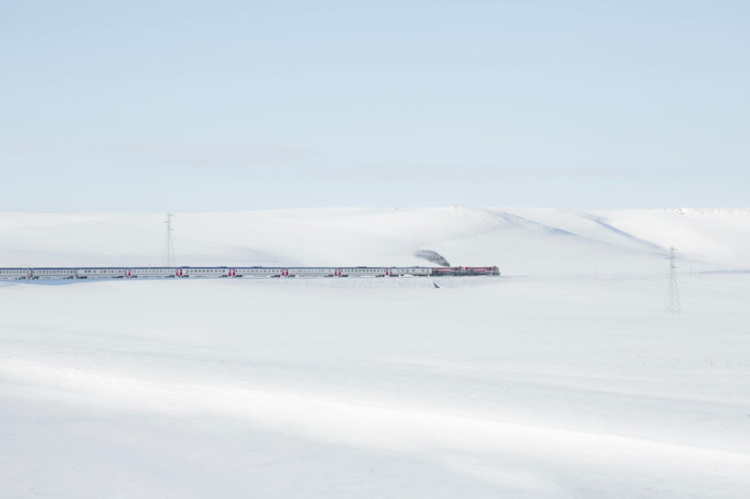 Karların içinde efsane yolculuk: Turistik Doğu Ekspresi sezonu tamamladı - Resim: 8