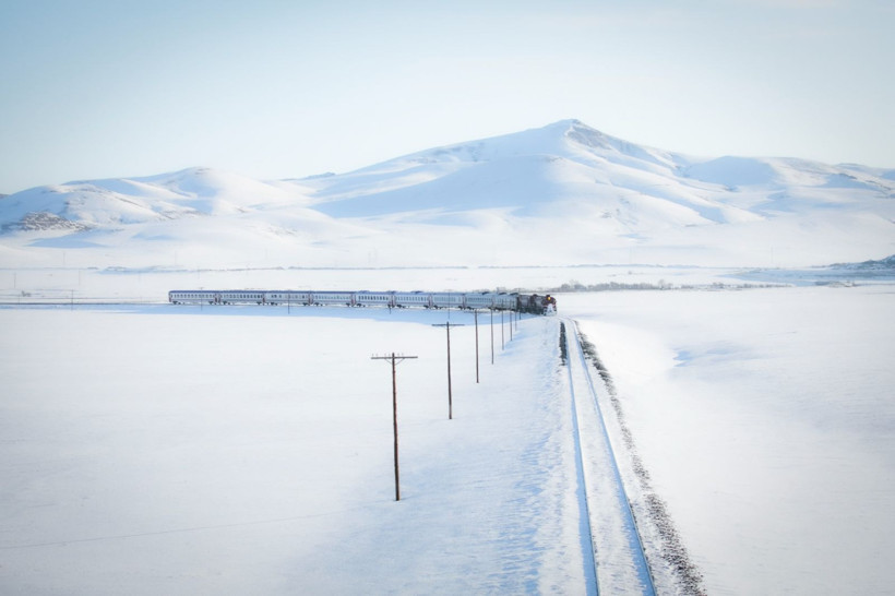 Karların içinde efsane yolculuk: Turistik Doğu Ekspresi sezonu tamamladı - Resim: 5