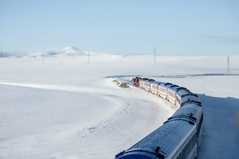 Karların içinde efsane yolculuk: Turistik Doğu Ekspresi sezonu tamamladı - Resim: 3