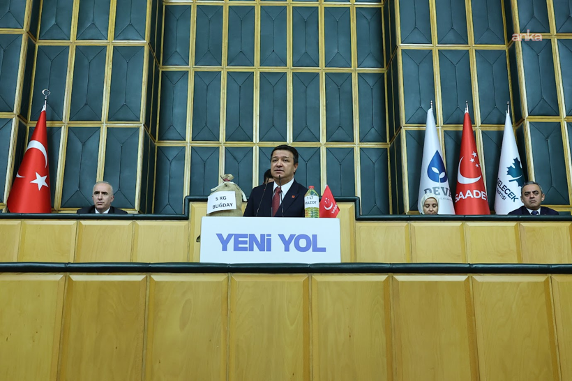 Yeni Yol TBMM’de ülkenin gerçek gündemini haykırdı: Çiftçi bir litre mazot için 5 kilo buğday satmak zorunda - Resim : 3