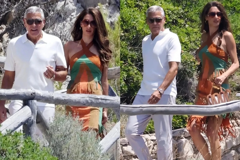 Alevler Clooney çiftinin kapısına dayandı: Malikanelerini boşalttılar - Resim : 3