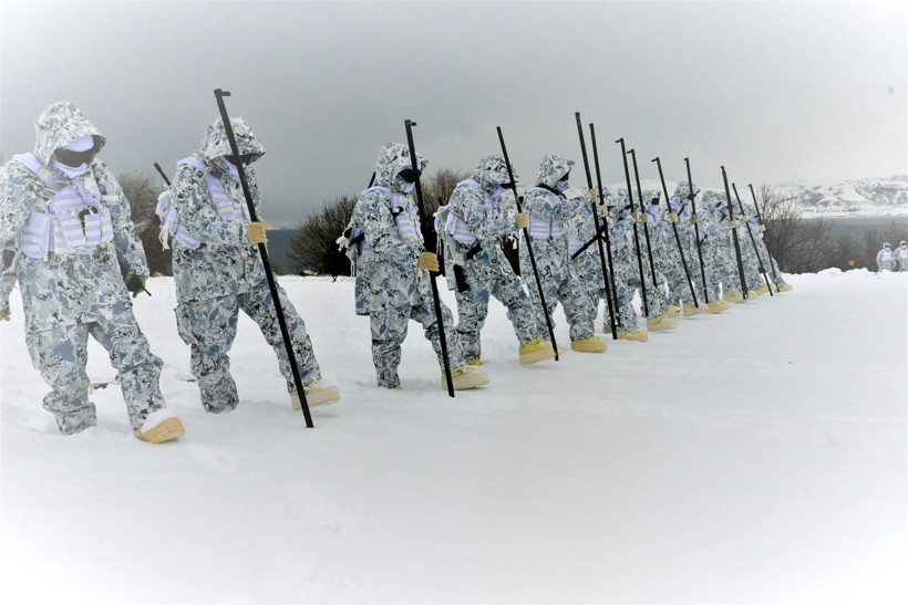 Karda iz bırakan yiğitler: Komandoların kış eğitimi - Resim : 1