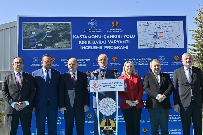 12 Mart 2024'te Uraloğlu proje alanında incelemelerde bulundu.
