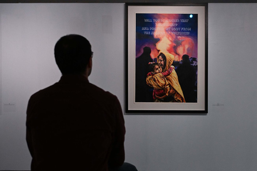 100 yıllık acıyı pastelle anlattı: Londra’da Filistin sergisi - Resim: 5