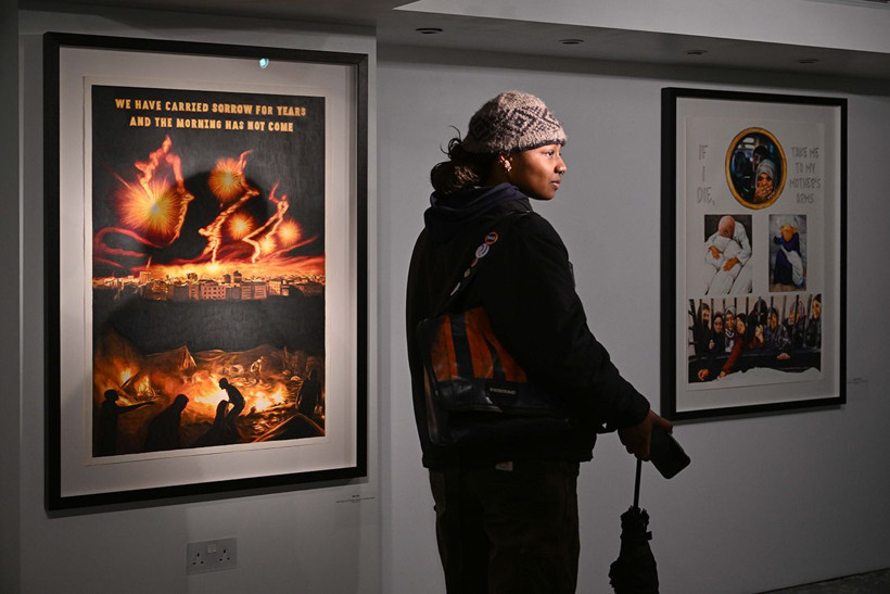 100 yıllık acıyı pastelle anlattı: Londra’da Filistin sergisi - Resim: 3