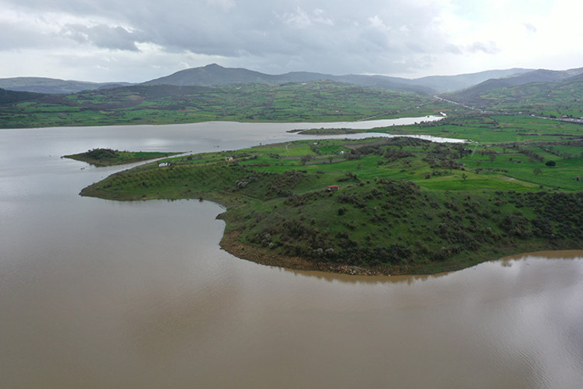 Balıkesir kent merkezinin su ihtiyacını karşılayan barajın seviyesi yüzde 70'i aştı - Resim : 1