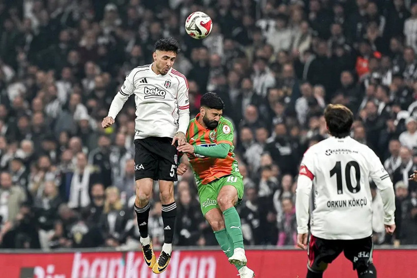 Beşiktaş, Alanyaspor karşısında farka koştu: Türkiye Kupası'nda son yarı finalist - Resim : 1
