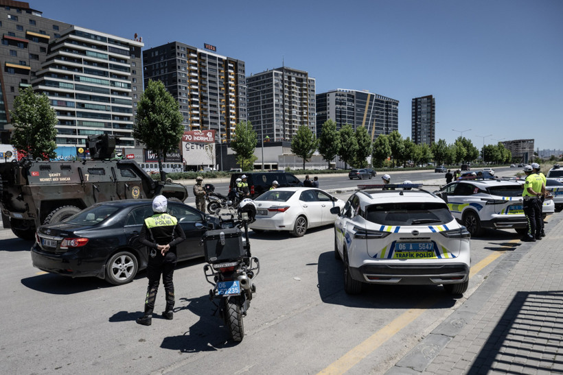 Ankara'da NATO Zirvesi öncesi geniş güvenlik denetimi - Resim : 1