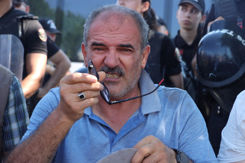 Ankara'ya yürüyen termik santral işçilerine polis müdahalesi: Gözaltılar var - Resim : 1