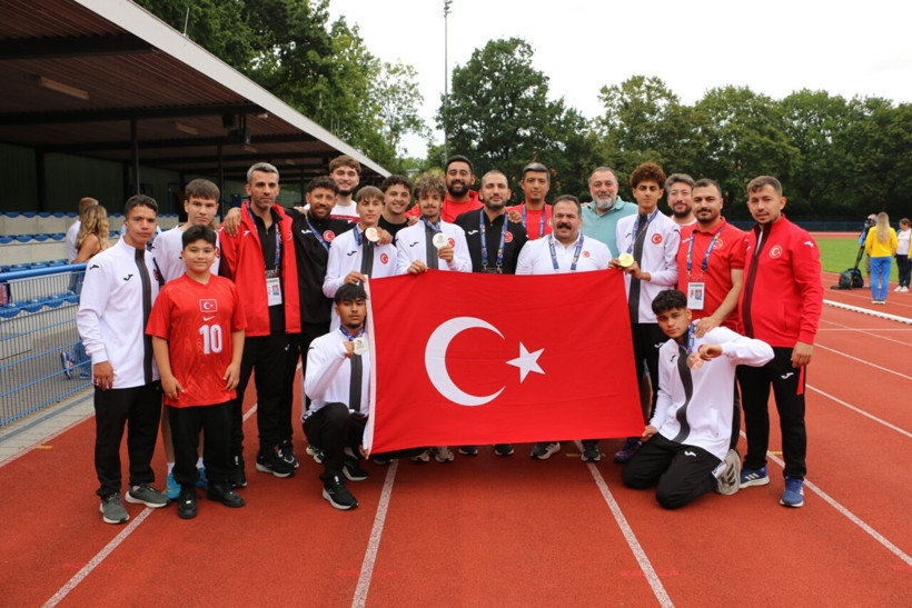 Milli sporcular 33 madalyayla yurda döndü - Resim : 1