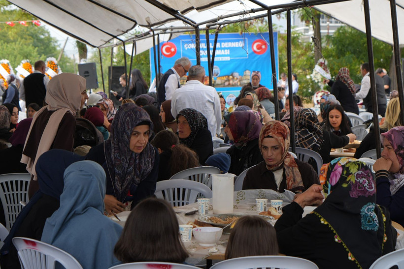 Tam 18 saat pişti, 41 kazan kuruldu: 10 bin kişiye yetti - Resim: 6