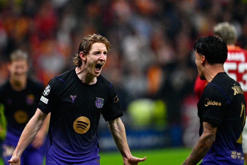 Galatasaray Barcelona'ya direnemedi: Öne geçtiği maçta ikinci yarıda dağıldı - Resim : 2