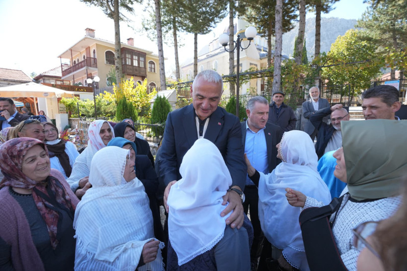 Kültür ve Turizm Bakanı Mehmet Nuri Ersoy Antalya'da iki yeni eserin açılışını yaptı - Resim : 3