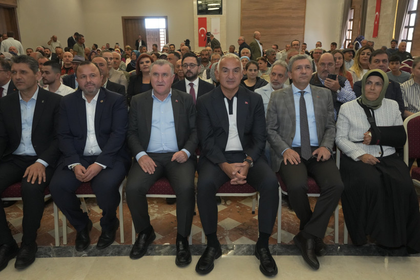 Kültür ve Turizm Bakanı Mehmet Nuri Ersoy Antalya'da iki yeni eserin açılışını yaptı - Resim : 8