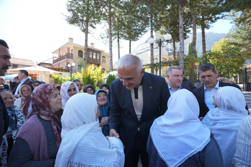 Kültür ve Turizm Bakanı Mehmet Nuri Ersoy Antalya'da iki yeni eserin açılışını yaptı - Resim : 2