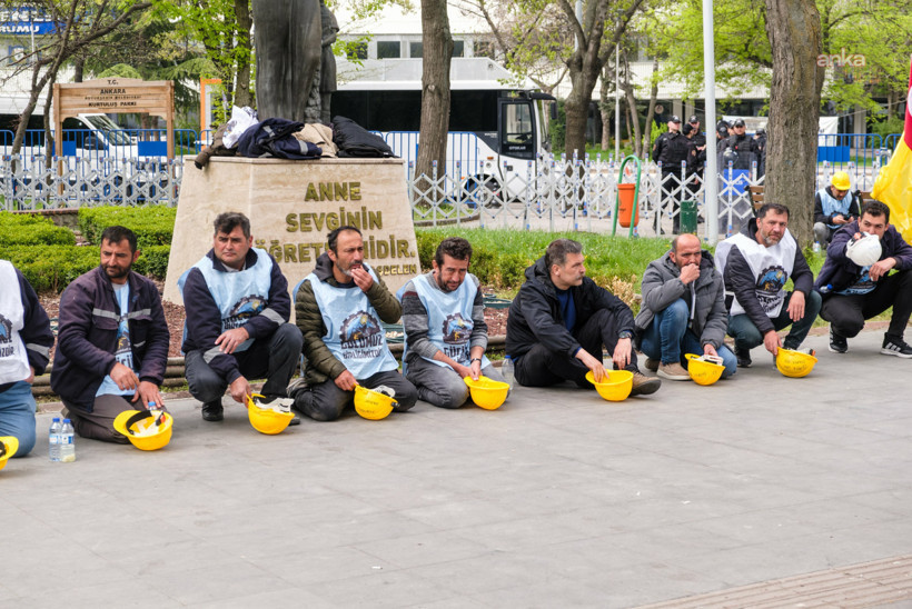 Eylemdeki madencilerden çağrı: Vatanını seven yanımıza gelsin - Resim : 6