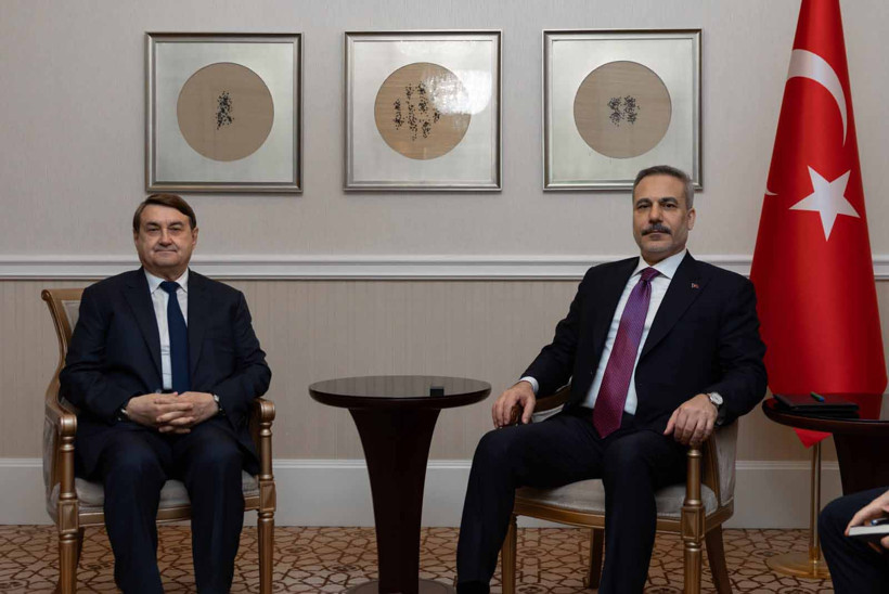 Dışişleri Bakanı Fidan, Putin'in danışmanlarını kabul etti - Resim : 1