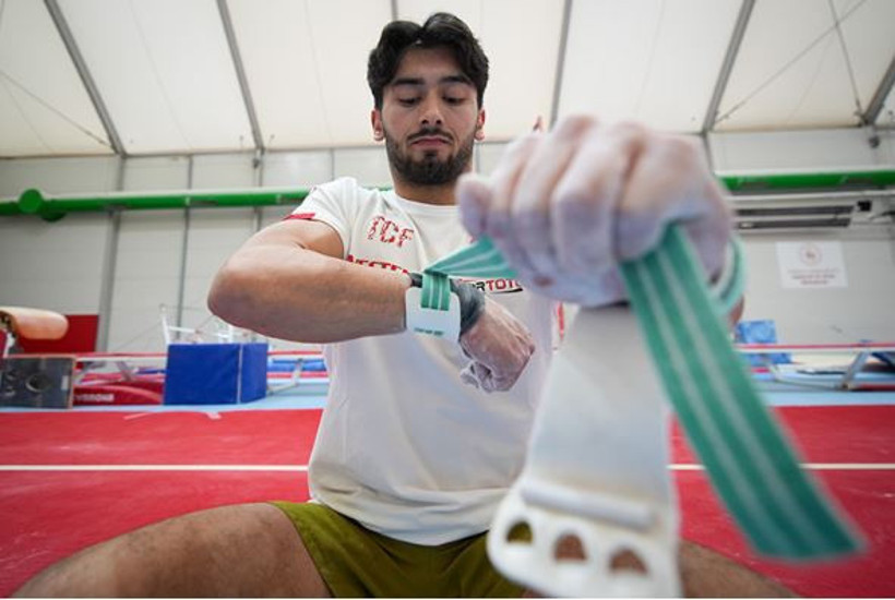 Milli cimnastikçi Mert Efe, Akdeniz Oyunları'nda kürsü hedefi - Resim : 1