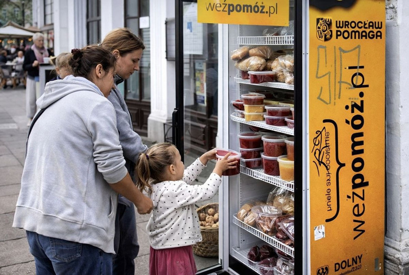 Tüm kişiler istediği her şeyi ücretsiz alabilecek: Sokaklara şimdiden binlerce buzdolabı koyuldu - Resim: 4