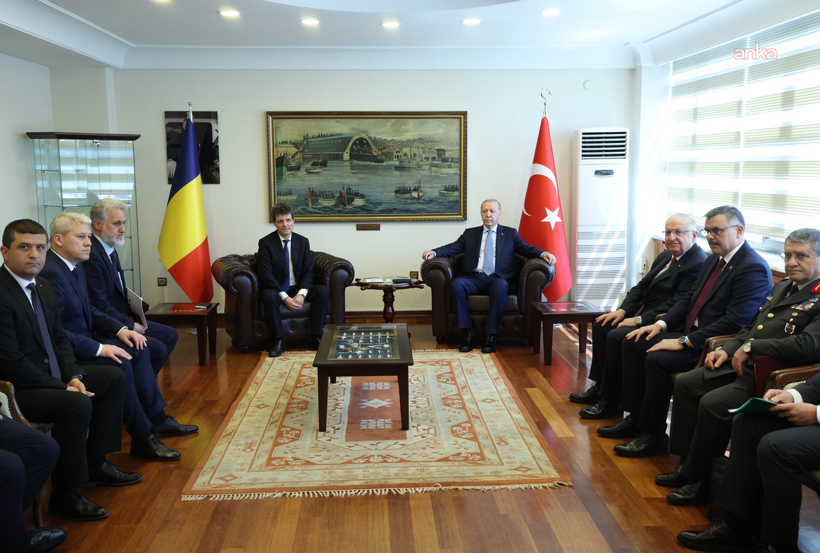 Cumhurbaşkanı Erdoğan, Rumen mevkidaşı ile görüştü - Resim : 1