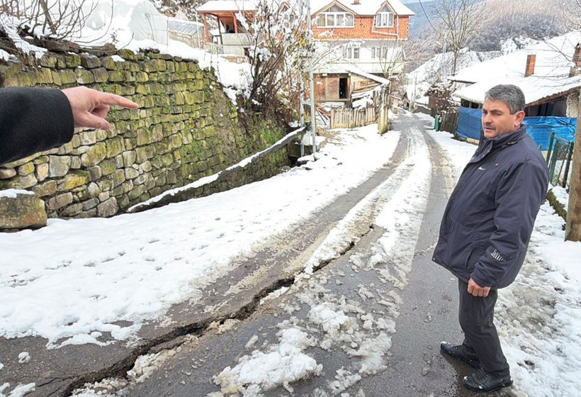 Bartın’da heyelan alarmı: Köylülerin uykuları kaçtı: Sabaha kadar nöbet tutuyorlar - Resim : 2