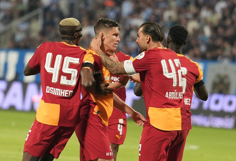 Galatasaray'dan Erzurum deplasmanında gol şov: Osimhen yine yıldızlaştı - Resim : 5