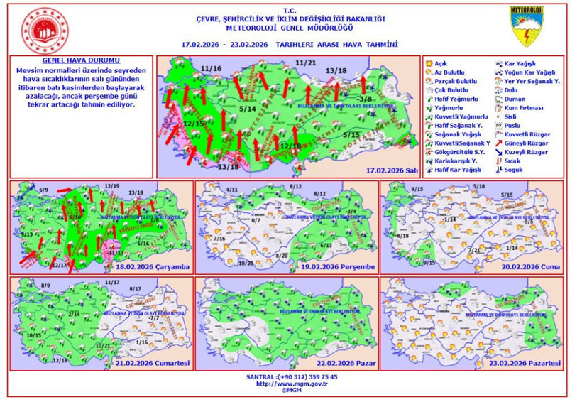 İçişleri alarm verdi: Bugün ve yarın sağanakla fırtına geliyor… Sarı kodlu iller hangileri? - Resim: 7