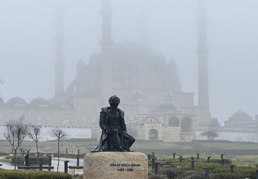 Trakya’yı beyaz örtü sardı: Görüş mesafesi 30 metreye düştü… - Resim: 9