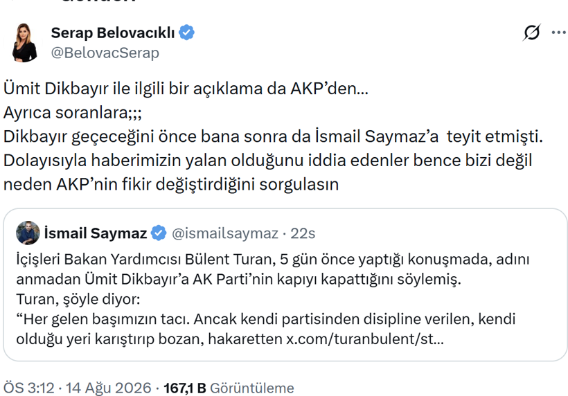 AK Parti'ye geçmesini Meral Akşener mi engelledi? Ümit Dikbayır için çok konuşulacak iddia - Resim : 2