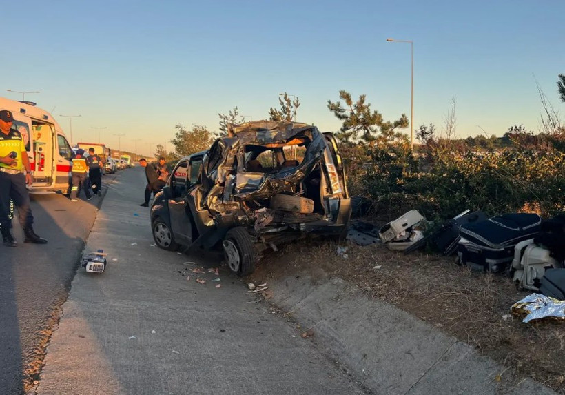 Kuzey Marmara Otoyolu’nda kaza: Biri çocuk 6 yaralı var - Resim : 1
