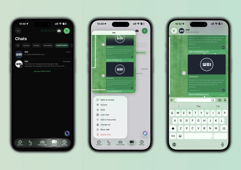 WhatsApp Liquid Glass arayüzü iOS’a geldi - Resim : 1