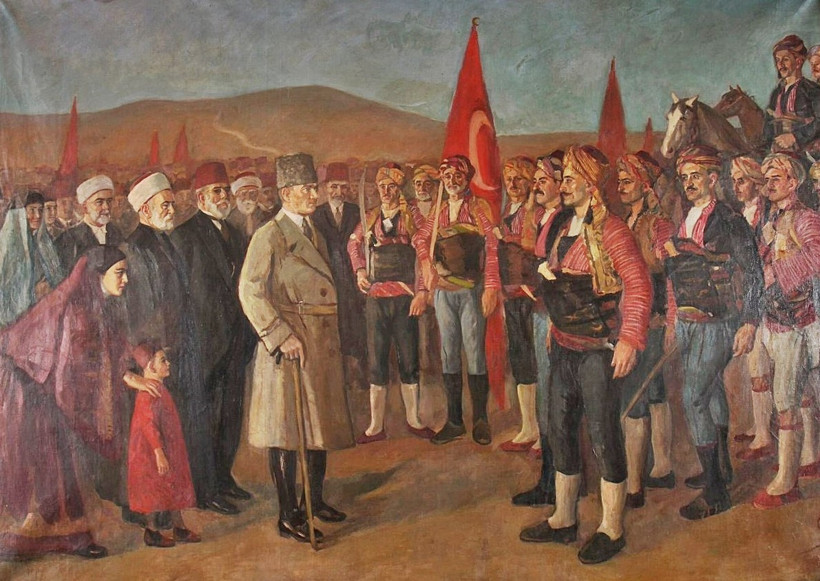 Yeni bakana Atatürk’lü karşılama - Resim : 3