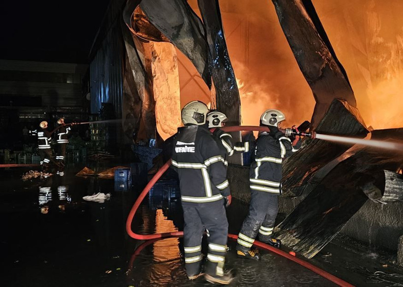 Alevler hali sarıp kuşattı: TOMA ve İtfaiyeden ortak müdahale - Resim: 9