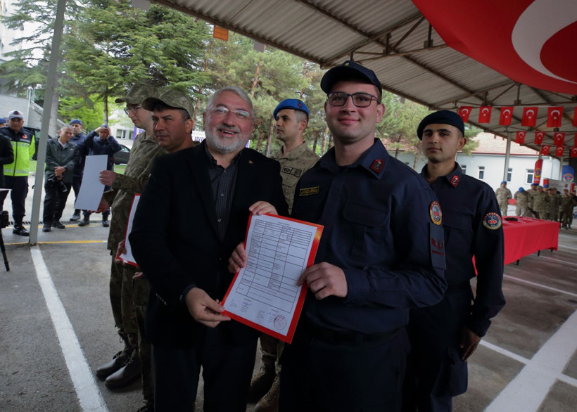 Üniformayı giyip yemin ettiler: Engelli gençlerin askerlik hayali gerçek oldu - Resim: 4