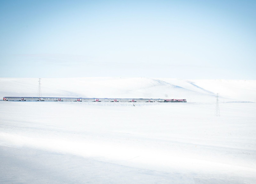 Karların içinde efsane yolculuk: Turistik Doğu Ekspresi sezonu tamamladı - Resim: 4