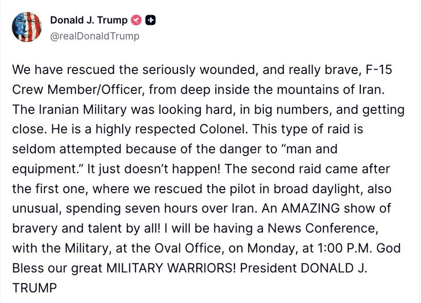 Trump İran'a yeni saldırılar için tarih verdi - Resim : 2