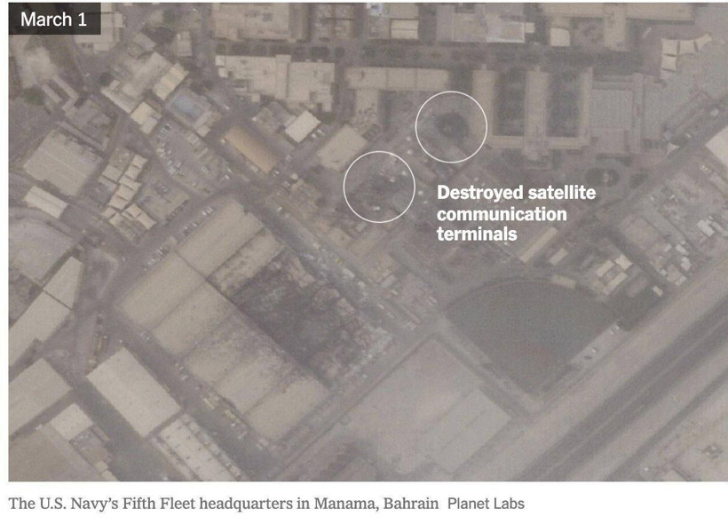 İran İHA ve f&uuml;zelerle vurmuştu: ABD &uuml;slerindeki hasar ortaya &ccedil;ıktı - Resim : 5