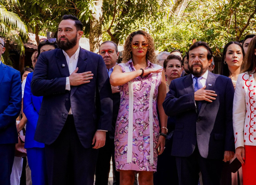 El Salvador’da Atatürk’lü Türkiye Parkı törenle açıldı - Resim: 15