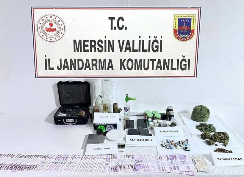 Mersin’de zehir tacirlerine operasyon: Kıskıvrak yakalandılar - Resim : 2