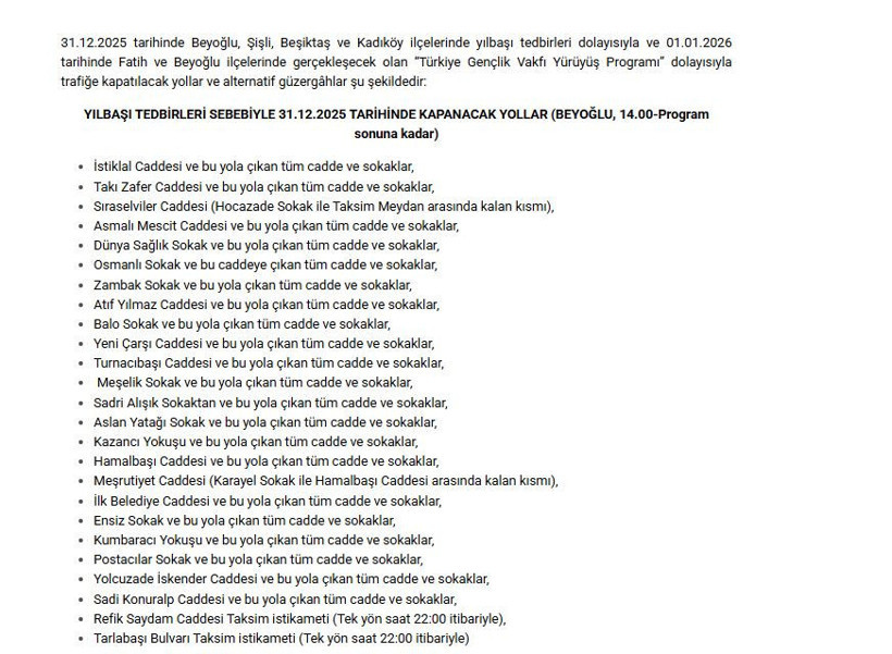 İstanbul'un merkezindeki metro hattı kapandı! Valilik duyurdu - Resim : 2