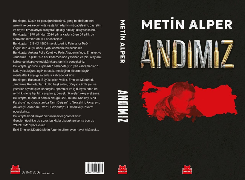 Metin Alper’in "Andımız" kitabı çıktı: Eski Emniyet Müdürünün anıları - Resim : 1