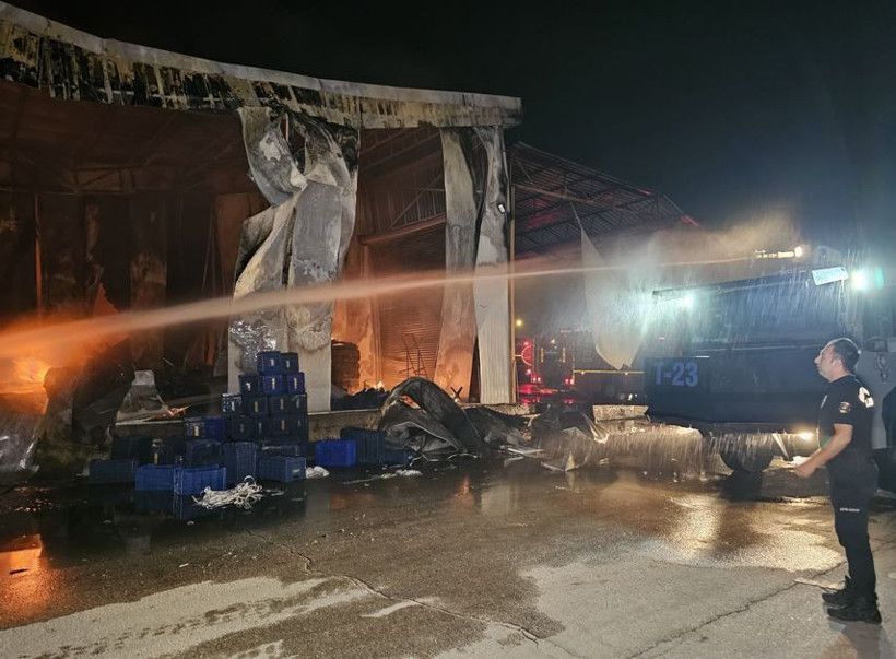 Alevler hali sarıp kuşattı: TOMA ve İtfaiyeden ortak müdahale - Resim: 8