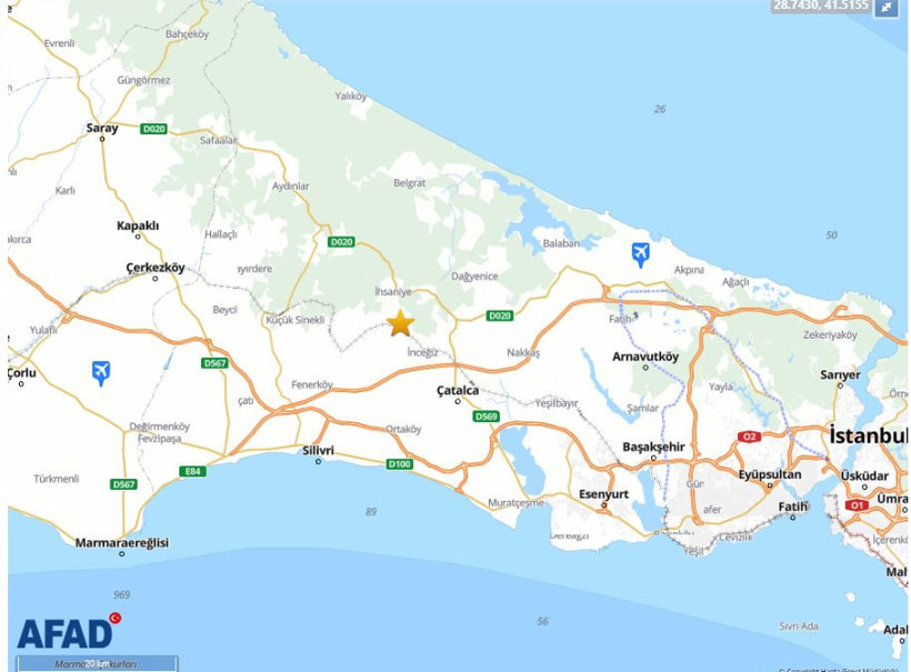 Telefonlara gelen uyarı: İstanbul’da kısa süreli deprem korkusu - Resim : 1