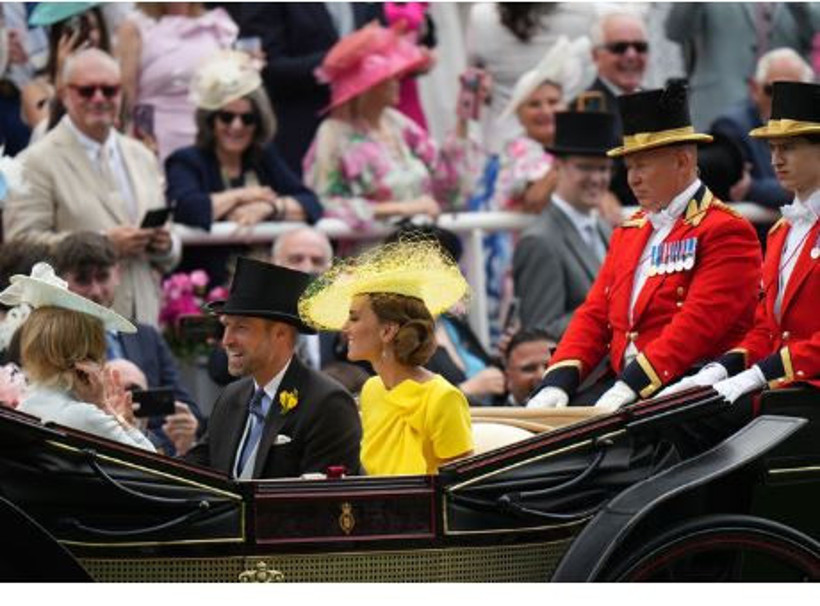 Kate Middleton’dan Royal Ascot'a sürpriz dönüş: Aynı elbise, güçlü mesaj - Resim : 2